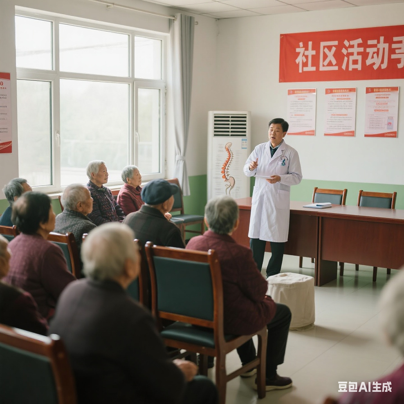 社区普及脊柱后凸知识