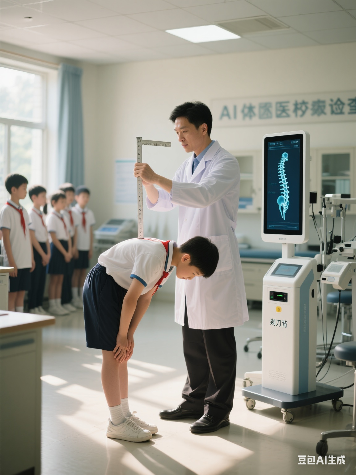 脊柱侧弯学校筛查