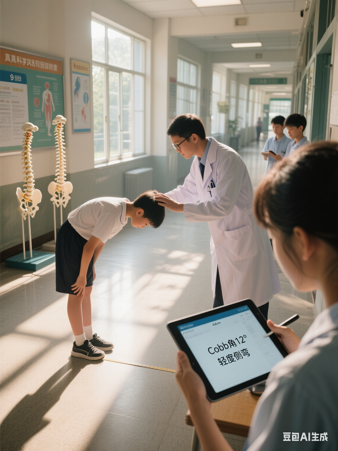 青少年脊柱侧弯