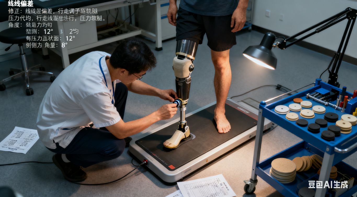 大腿假肢对线建议