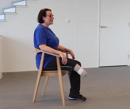 小腿截肢者康复初期的居家锻炼