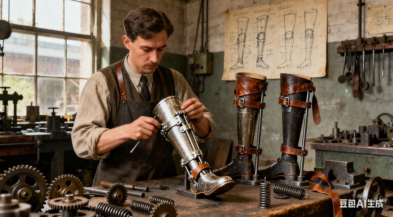 大腿假肢关节发展史