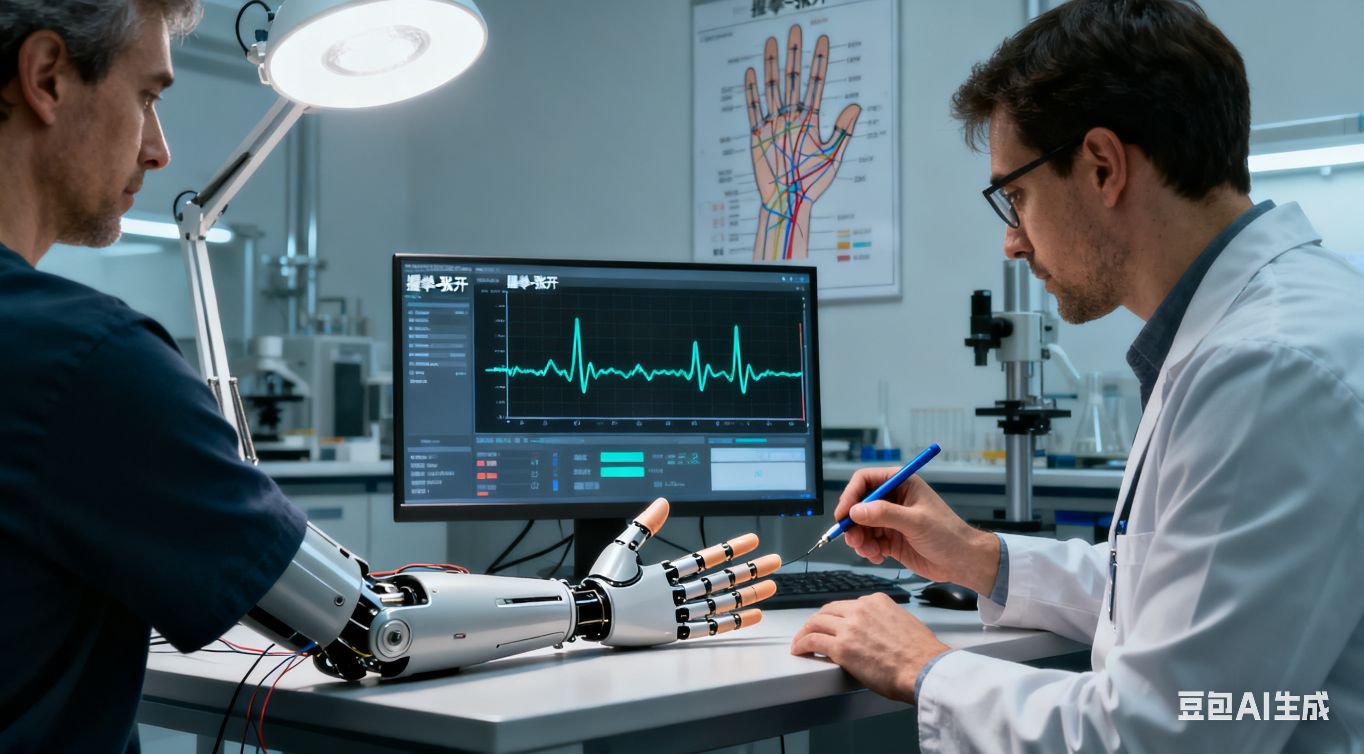 手部假肢的核心组成