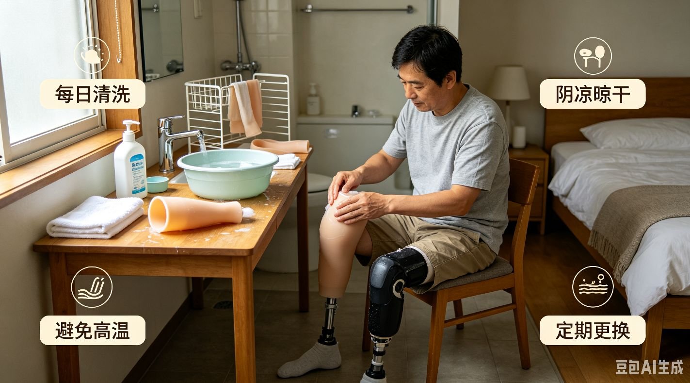 假肢硅胶套：残肢防护与适配的核心界面部件