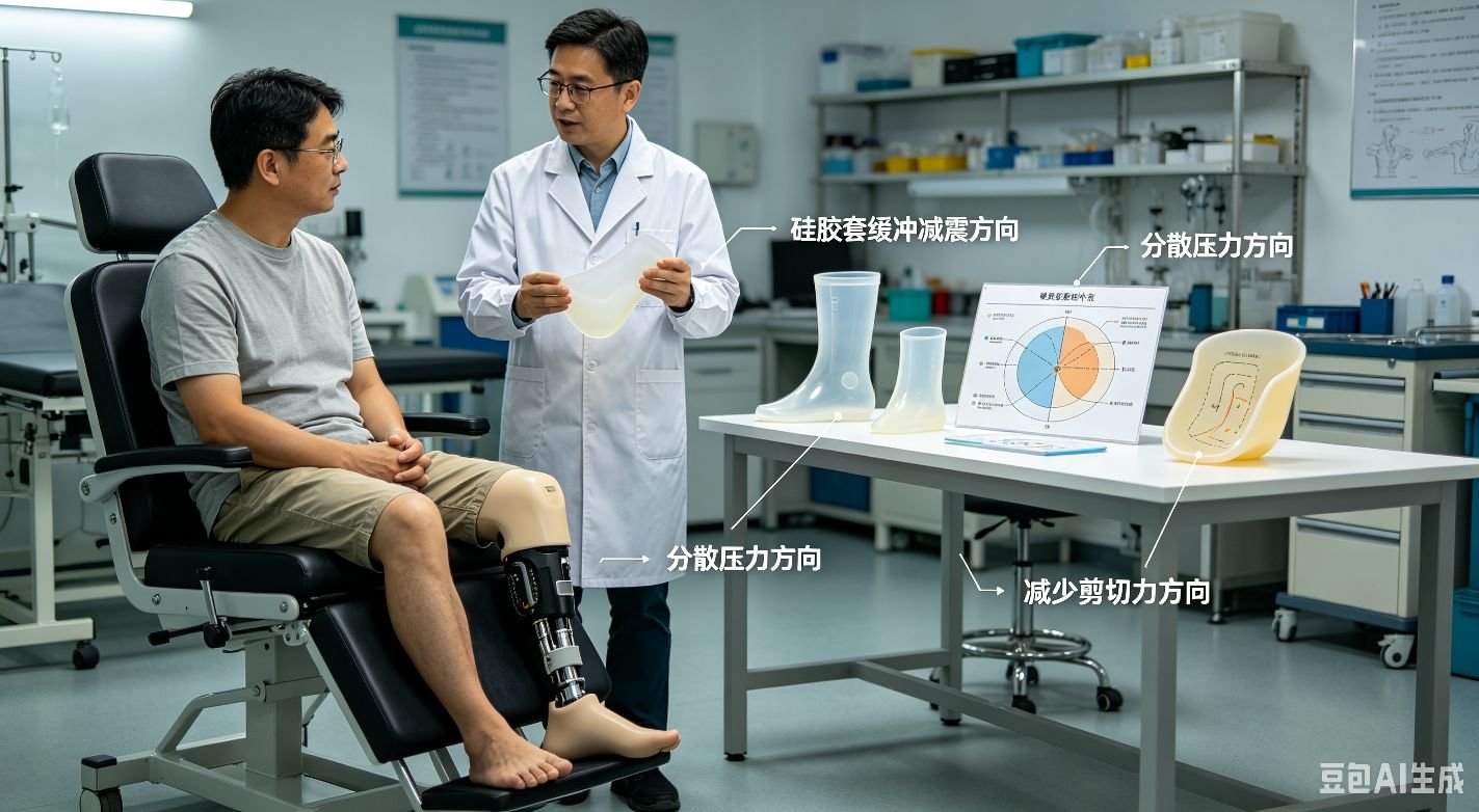 假肢硅胶套：残肢防护与适配的核心界面部件
