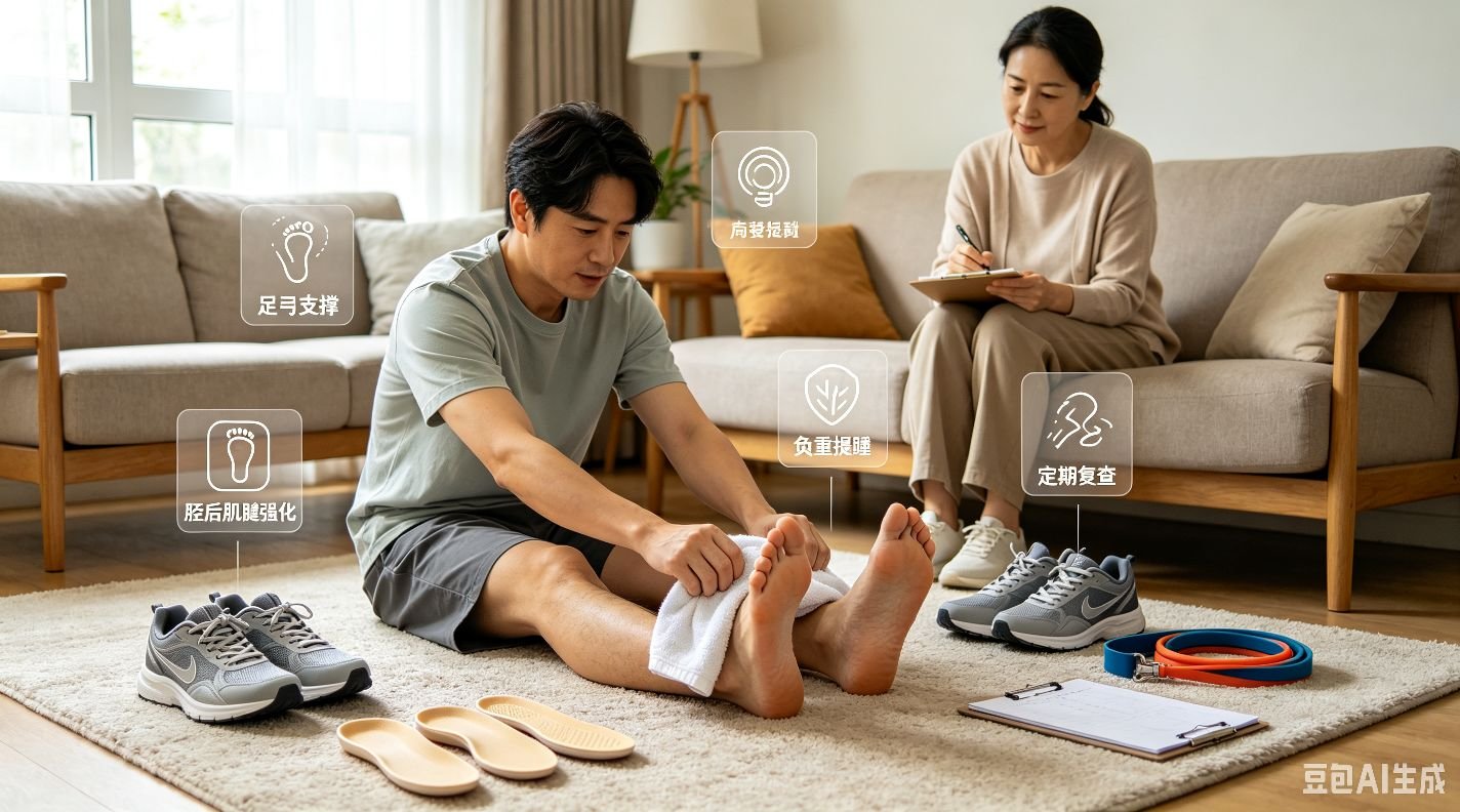 扁平足的分型、病理影响与科学干预