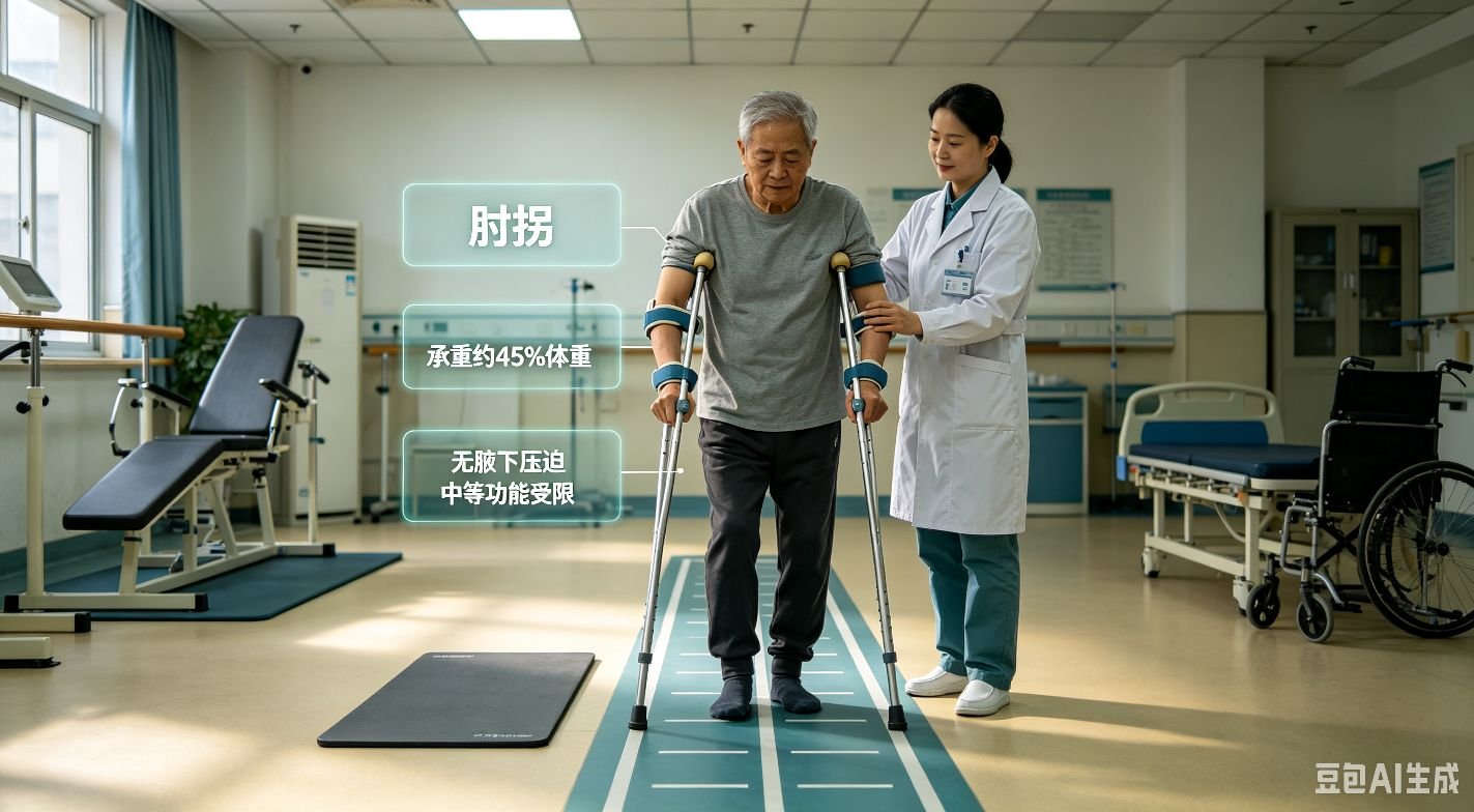 拐杖的种类与临床适用范围