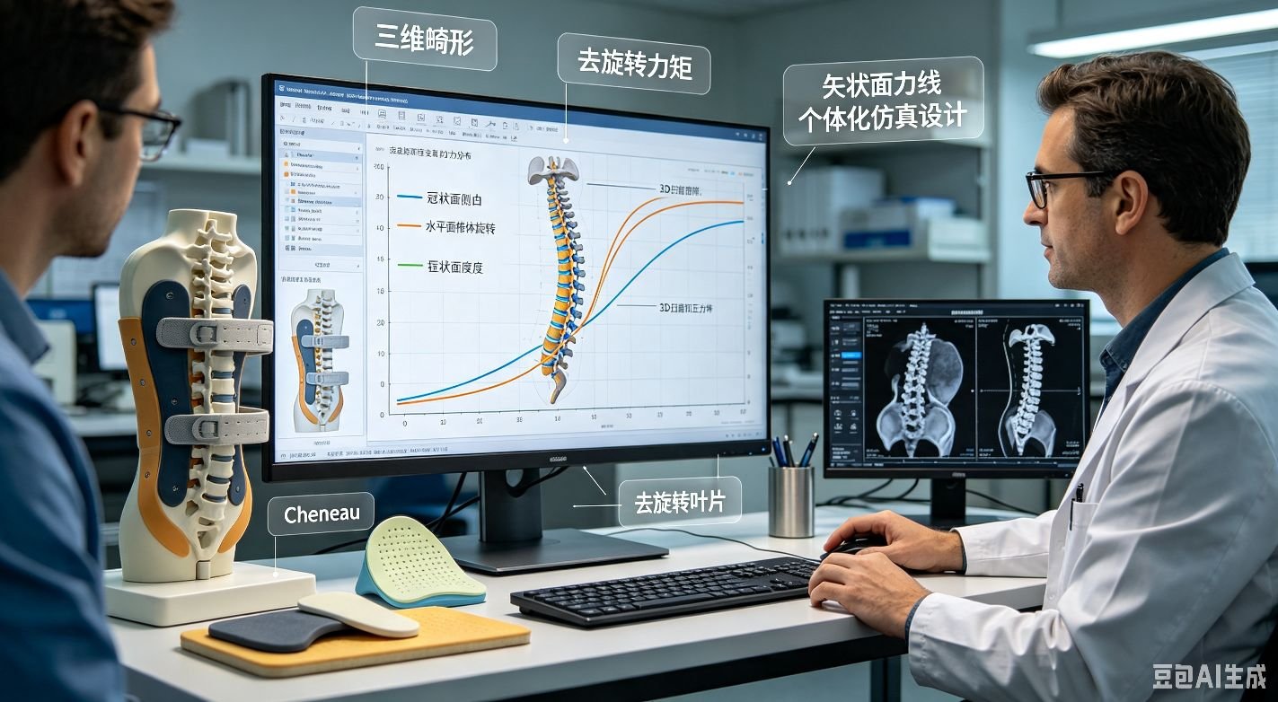 脊柱侧弯支具的生物力学原理