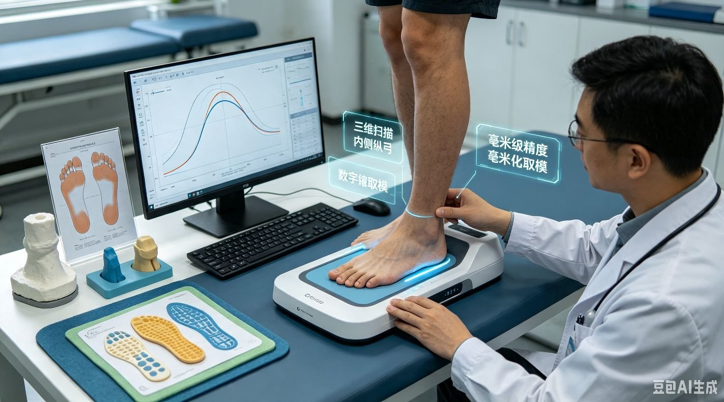 3D打印扁平足矫形支具的技术原理与临床价值