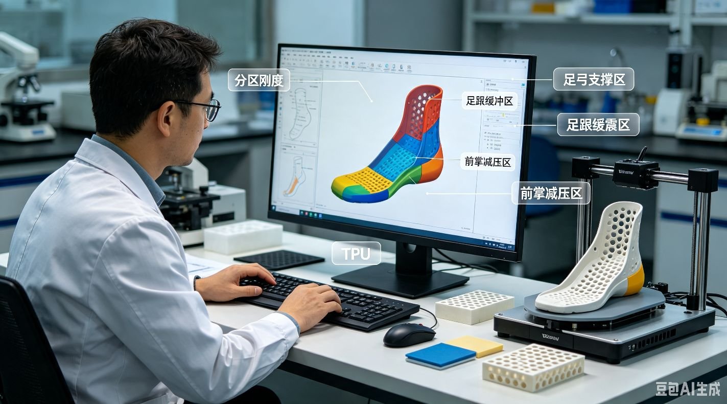 3D打印扁平足矫形支具的技术原理与临床价值