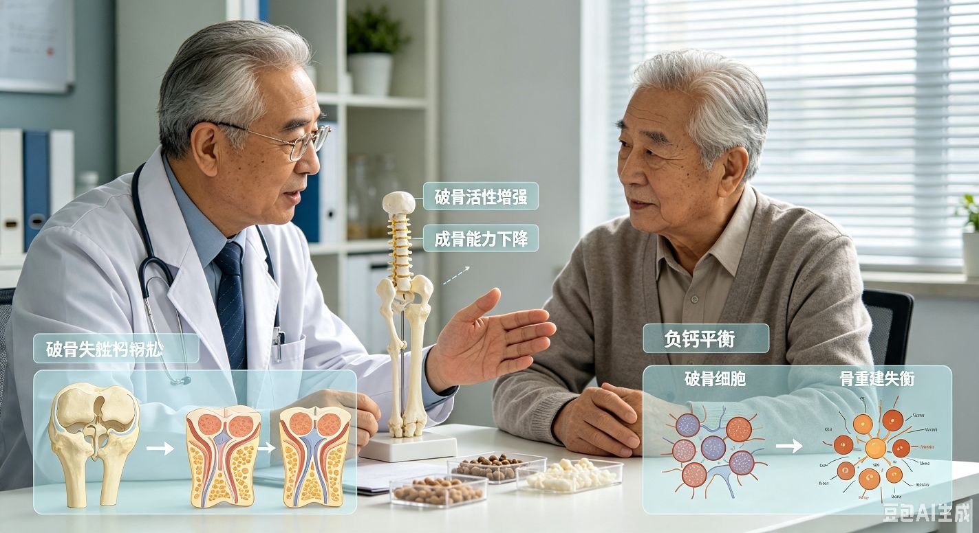 老年人钙流失的病理机制与循证干预原则