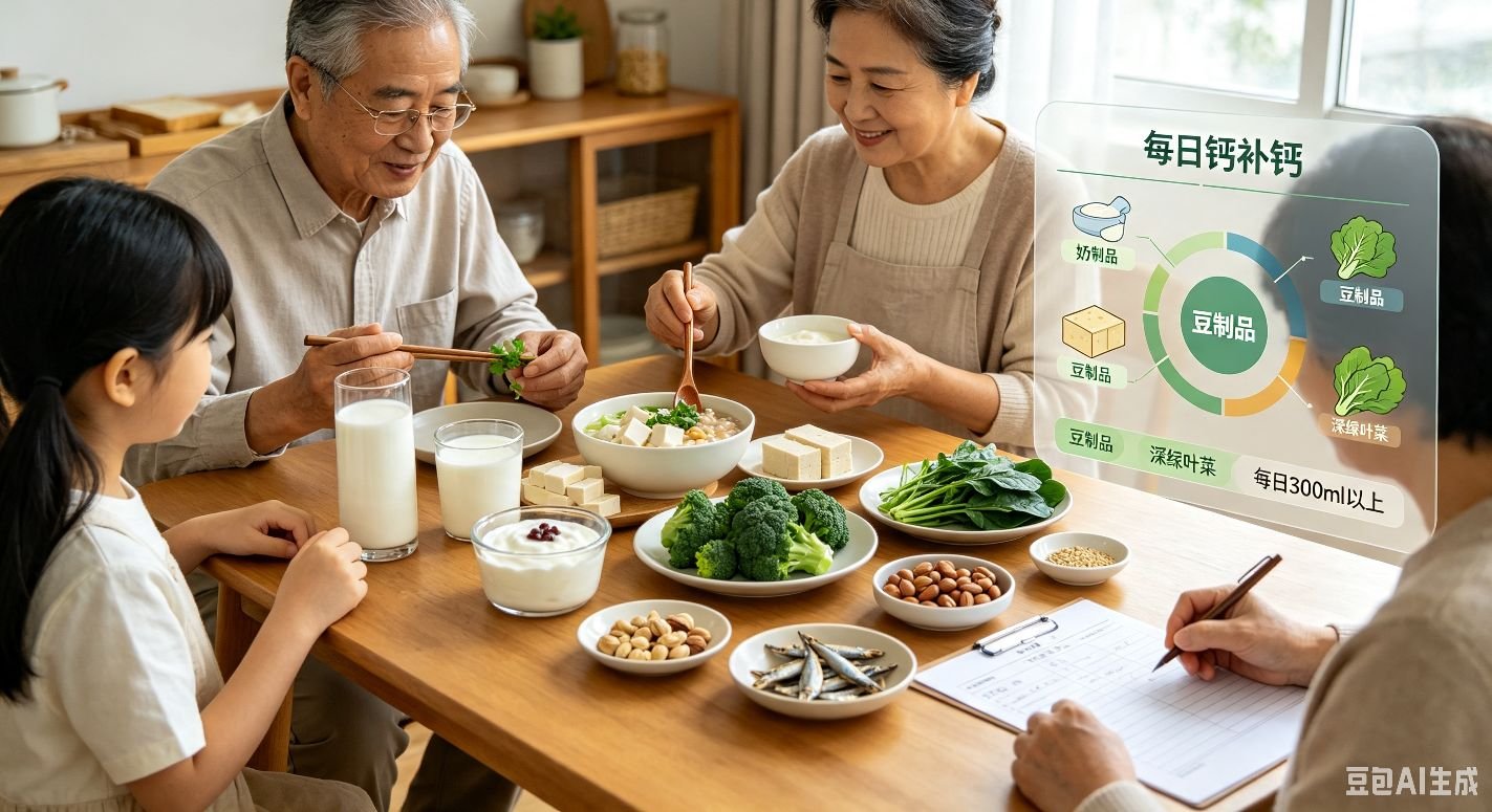 老年人钙流失的病理机制与循证干预原则