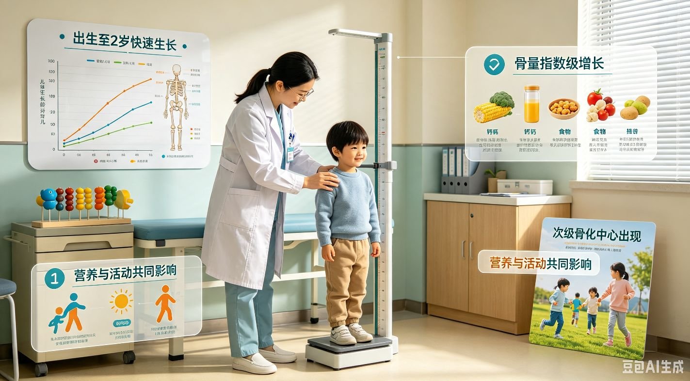 人体骨骼发育周期的阶段特征与健康意义