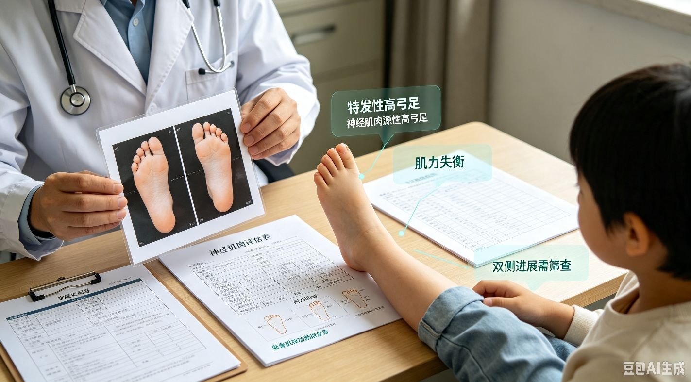 高足弓的病理分型与循证干预原则