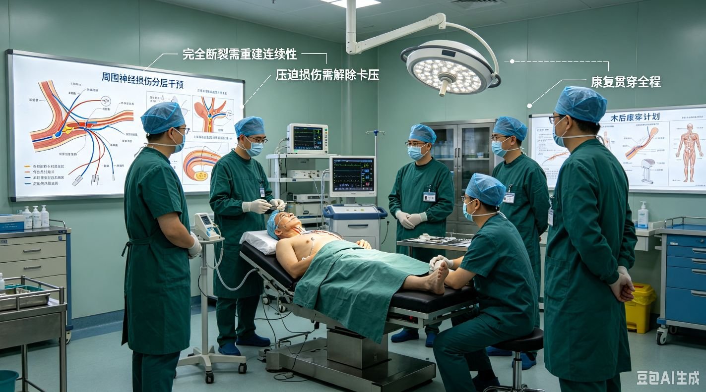 人体神经恢复的分层修复机制与循证干预边界
