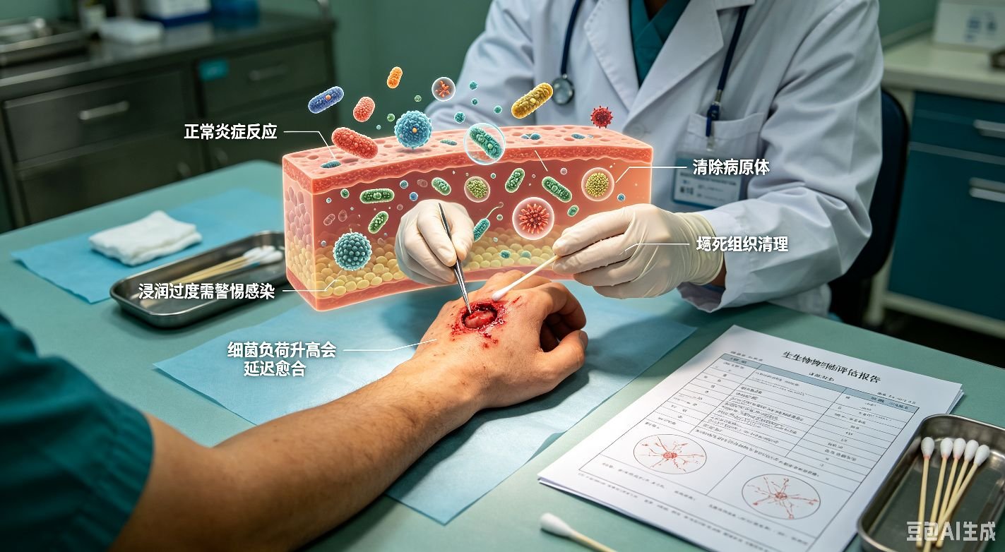 人体皮肤愈合的分期调控机制与循证护理原则
