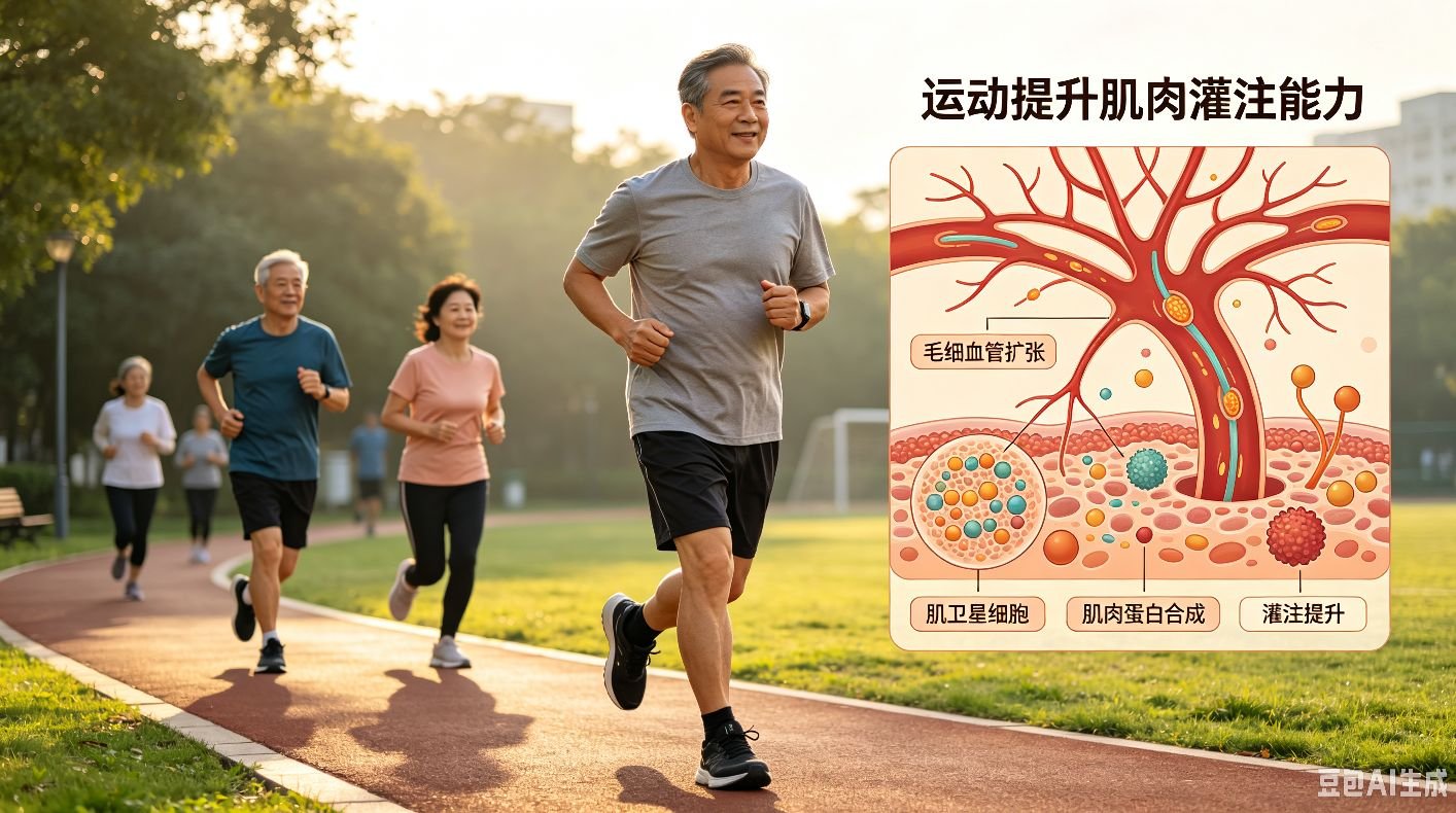 肌肉生长的“灌注基建”：微循环如何决定肌肉发育上限