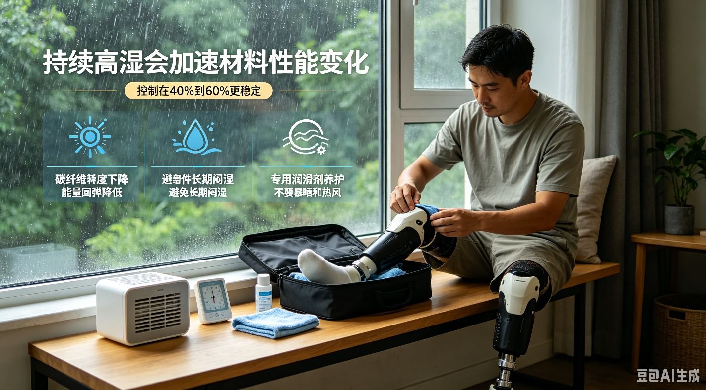 湿度里的步态密码:空气湿度如何重塑假肢关节的力学边界