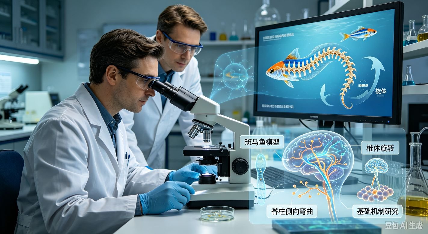 跨物种观察：脊椎动物身上的脊柱侧弯现象