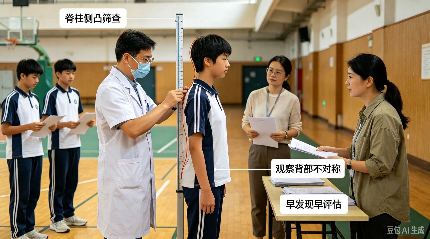 溯源脊柱侧凸：区分不同类型的发病根源