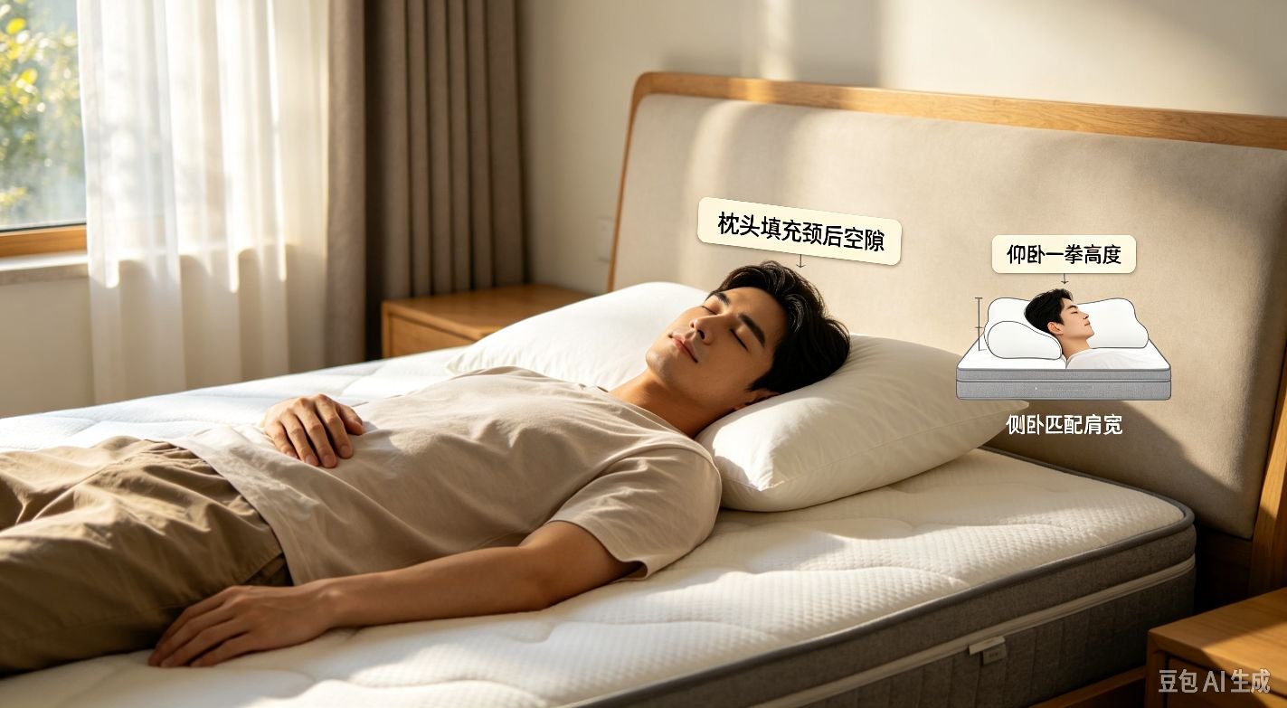 守住颈椎生理曲度：现代人颈肩劳损科学防护