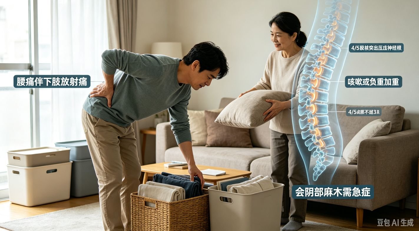 分清影像与症状：读懂腰椎间盘突出症