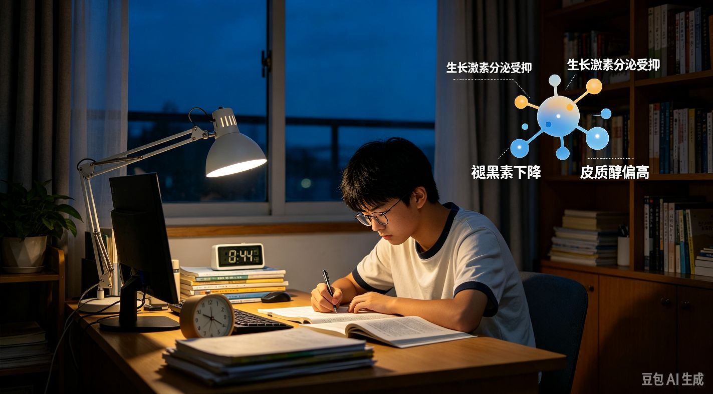 昼夜节律紊乱：熬夜如何悄悄损耗骨骼