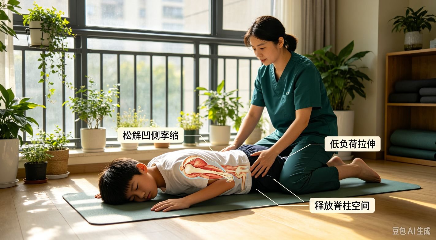 重塑躯干肌力平衡：脊柱侧弯的科学康复训练