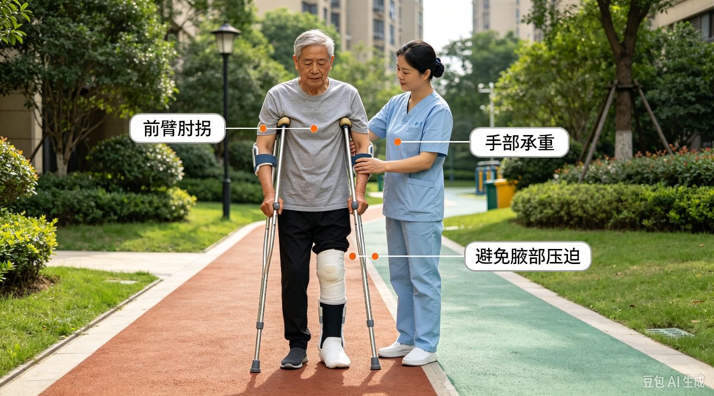 助行辅具手杖与拐杖：依据肌力科学选择